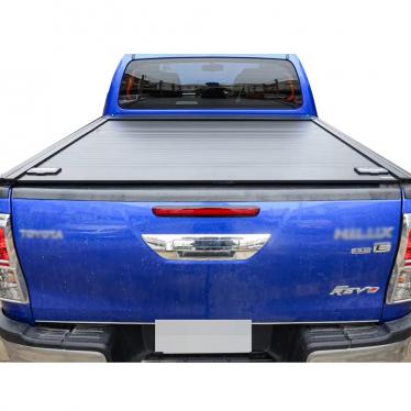 ODM & OEM pickup series truck bed roll up shutter cover hard lid tonneau cover with customized logo