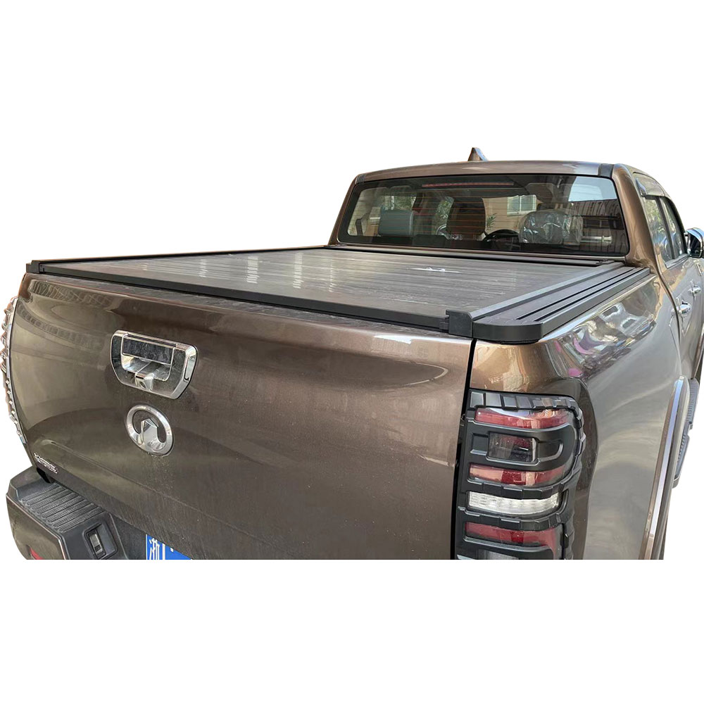 China manufacturer custom electric truck roller up shutter cover hard lid tonneau cover with logo