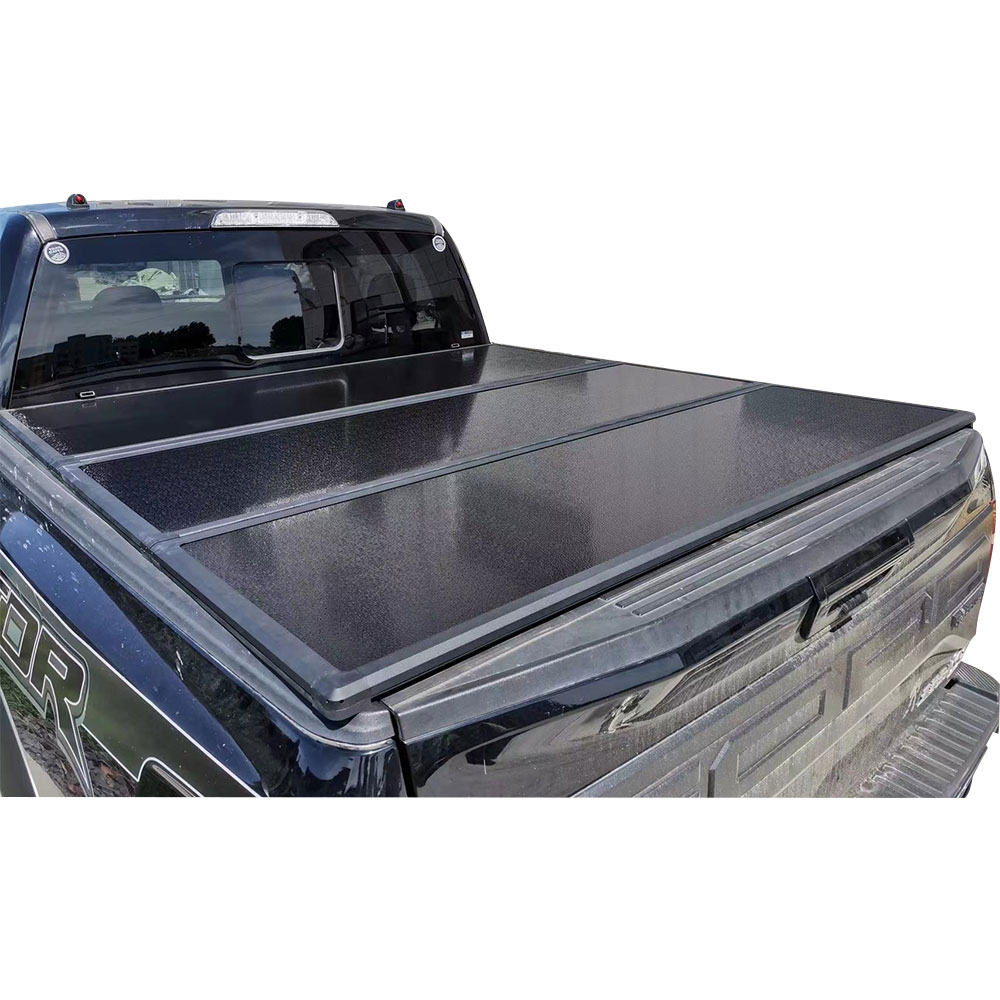 China factory supply auto parts pickup series hard tri-fold truck bed cover accessories for wholesaler distributor dealer