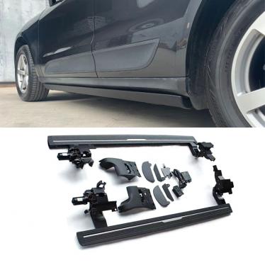Customized logo promotion price aluminum alloy power running board pedal automatic car side step for 2014+ Porsche Macan