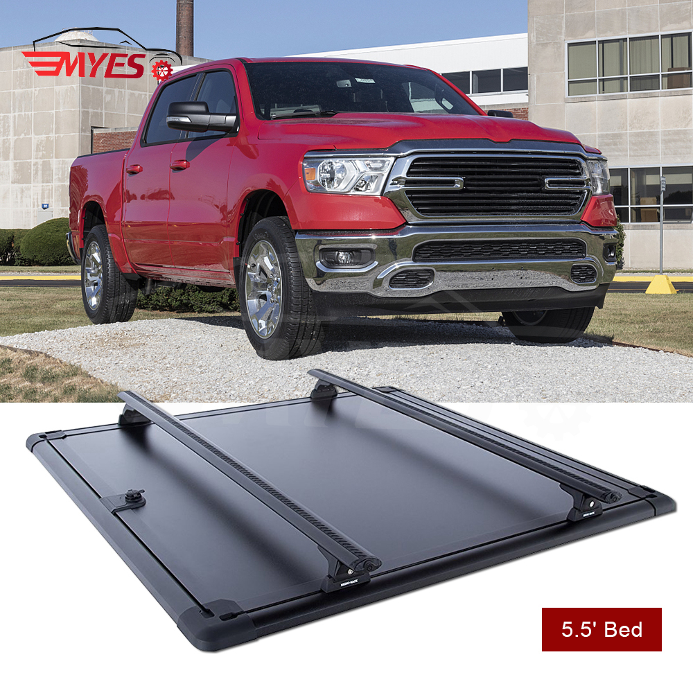 RMR001-AHT Aluminum hard lid pickup truck bed cover for Dodge Ram 1500 2500 3500