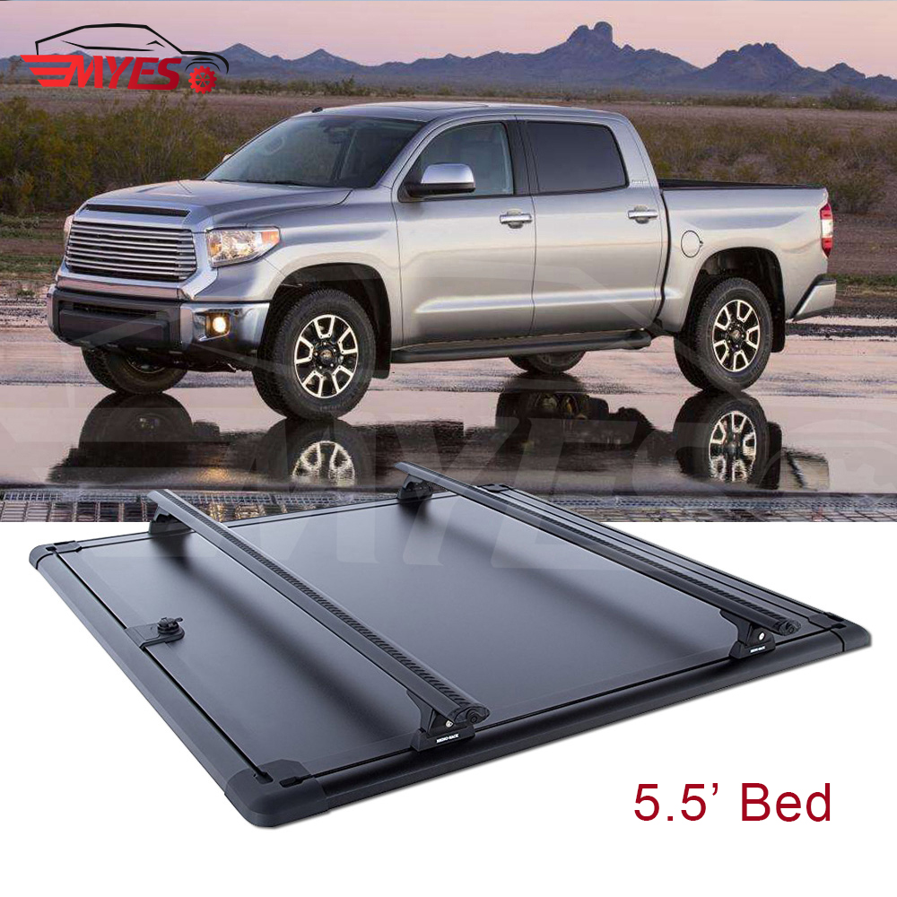 TYR001-AHT hard lid pickup truck bed cover factory supply for Toyota Tundra Tacoma