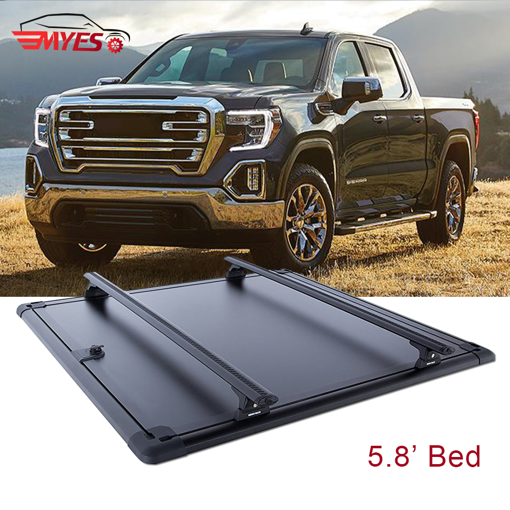 GMR001-AHT customized hard type pickup bed cover for Chevy Silverado Colorado GMC Sierra Canyon