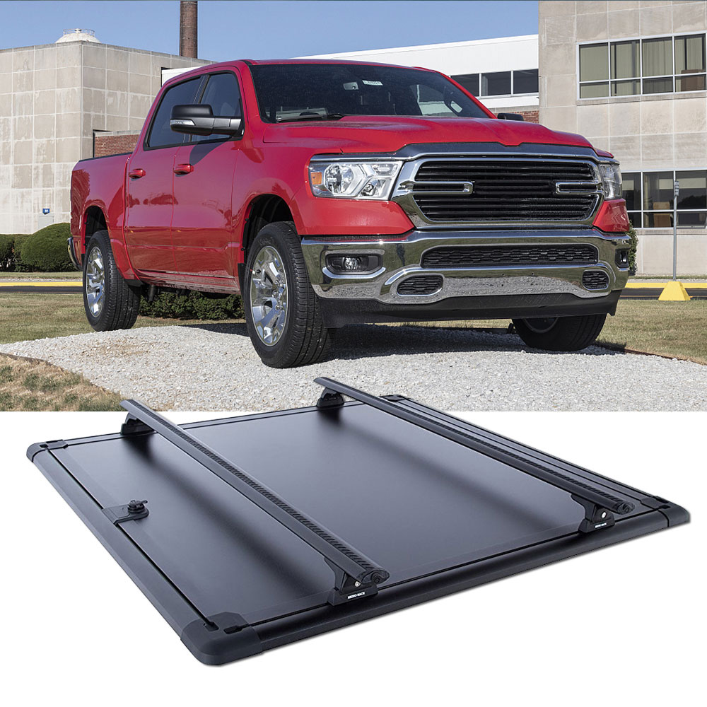 Aluminum alloy manual hard lid pickup truck bed cover custom-made model