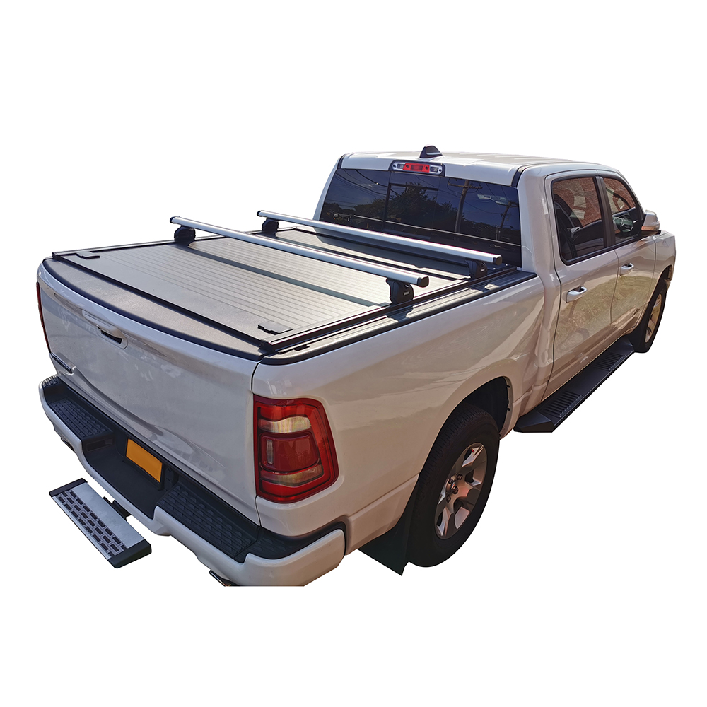 China professional manufacturer manual roll-up shutter tonneau cover hard truck bed cover lid with customization logo