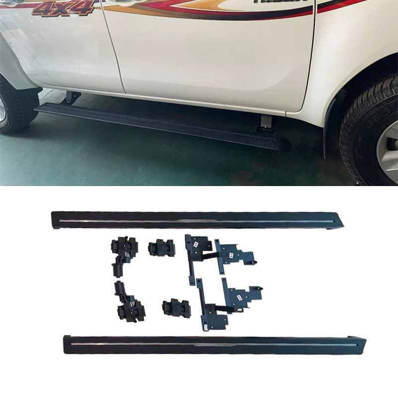 High quality auto parts universal suv car electrical power step side skirt running board for Toyota HILUX REVO 2016-2023
