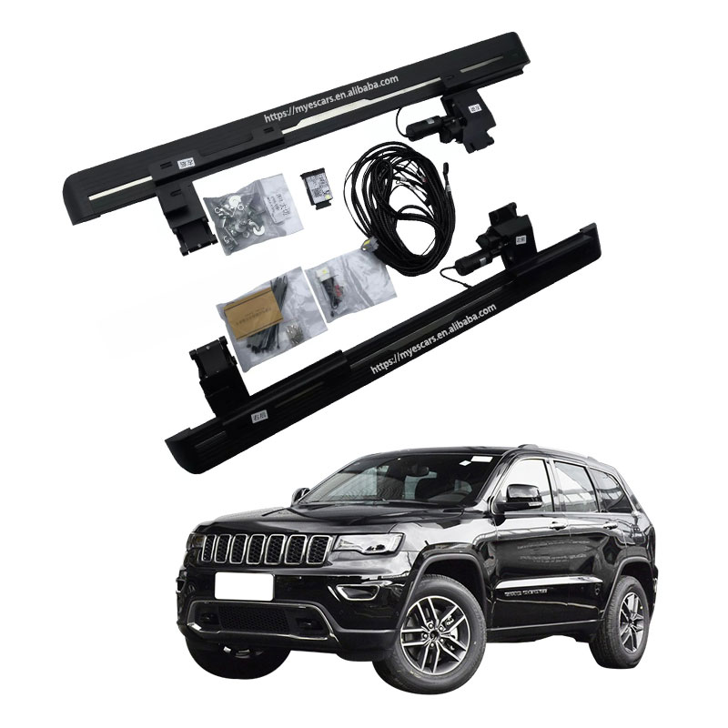 Factory price retractable automatic power running board electrical side pedal powersteps for Jeep Grand Cherokee car accessories