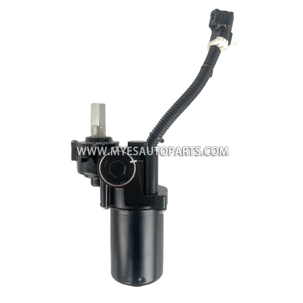 TB1661-003R Universal 6-Wire Land Rover Style Plug Power Running Board Motor Front Right Passenger Side with Square Output Shaft Heavy Duty Standalone Electric Side Step Actuator