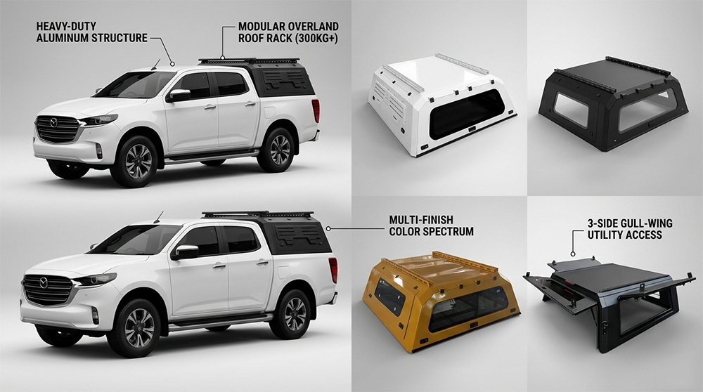 The Commercial Guide to Sourcing Heavy-Duty Pickup Truck Bed Canopies